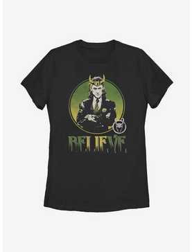 Marvel Loki Believe Womens T-Shirt, , hi-res