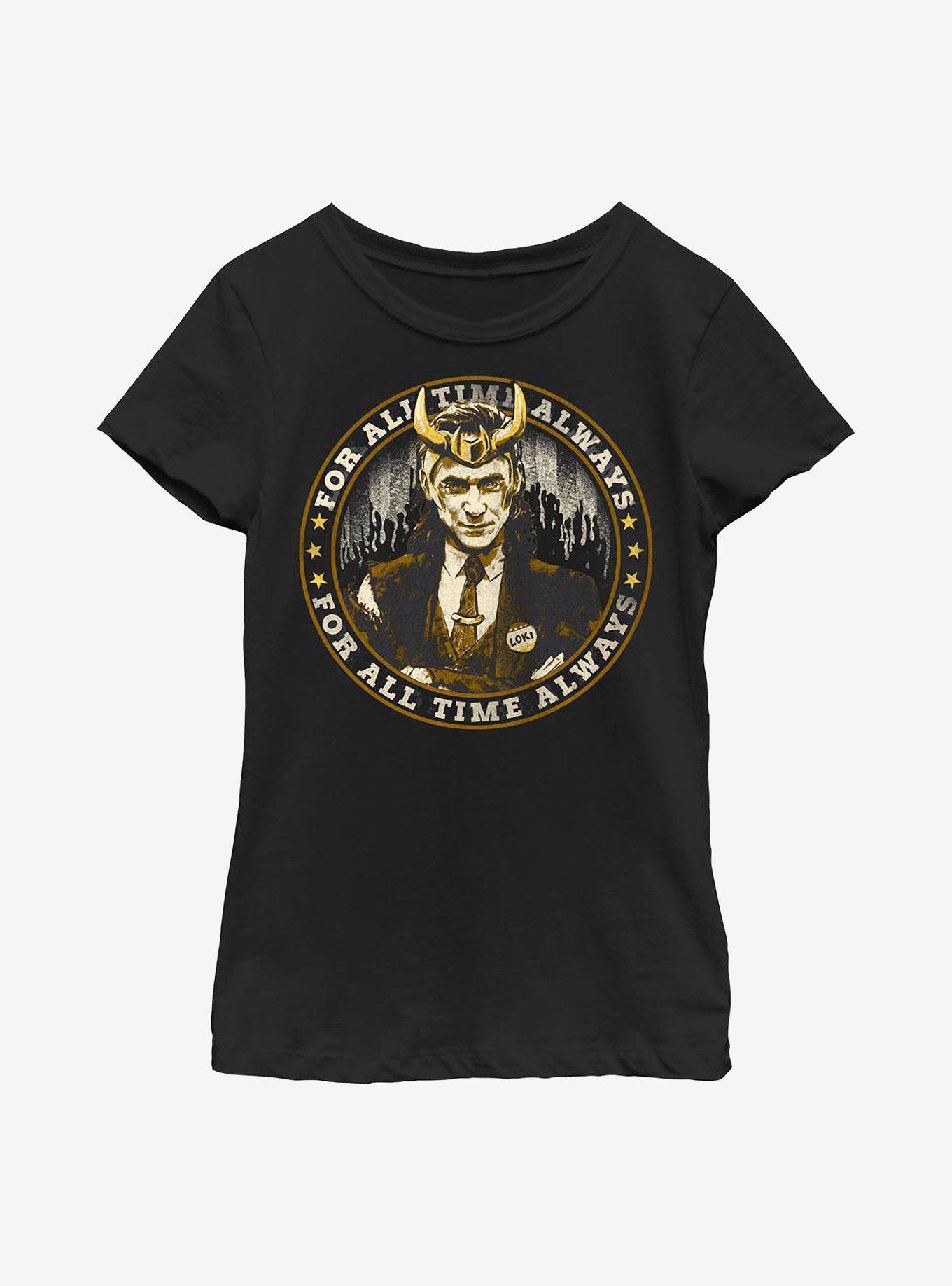 Marvel Loki Campaign Trail Youth Girls T-Shirt, , hi-res