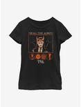 Marvel Loki For All Time Always Mischeviously Contained Youth Girls T-Shirt, BLACK, hi-res