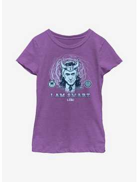Marvel Loki I Am Smart Youth Girls T-Shirt, , hi-res