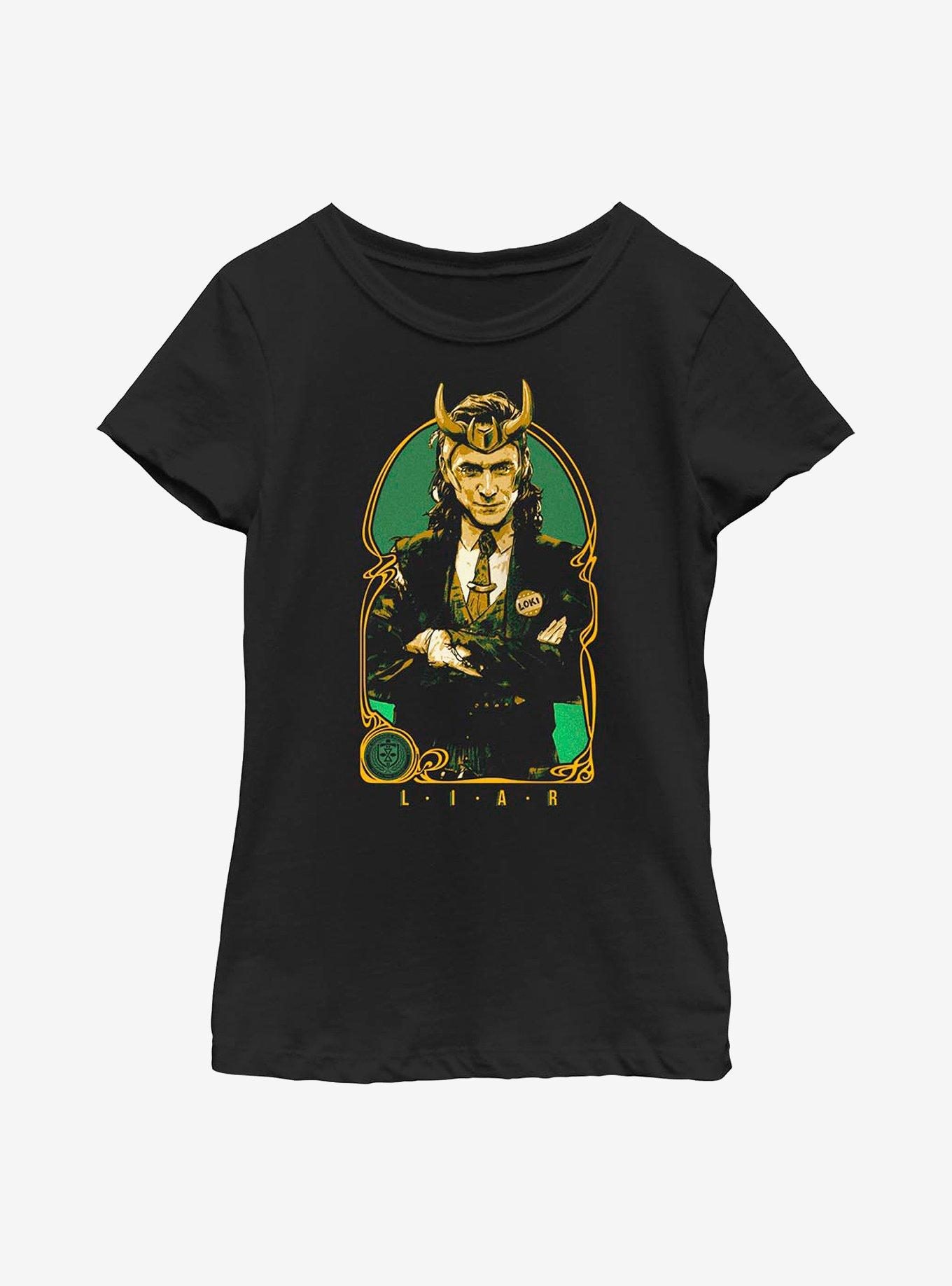 Marvel Loki Liar Youth Girls T-Shirt, , hi-res