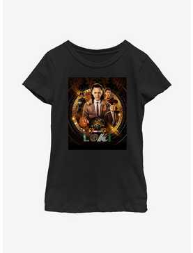 Marvel Loki Poster Youth Girls T-Shirt, , hi-res