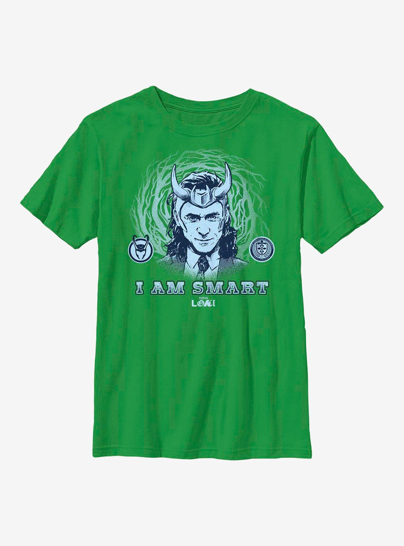Marvel Loki I Am Smart Youth T-Shirt, , hi-res