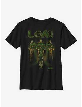 Marvel Loki Statues Youth T-Shirt, , hi-res
