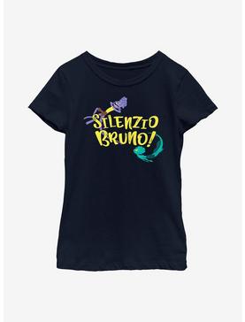 Disney Pixar Luca Silenzio Bruno! Swimming Youth Girls T-Shirt, NAVY, hi-res