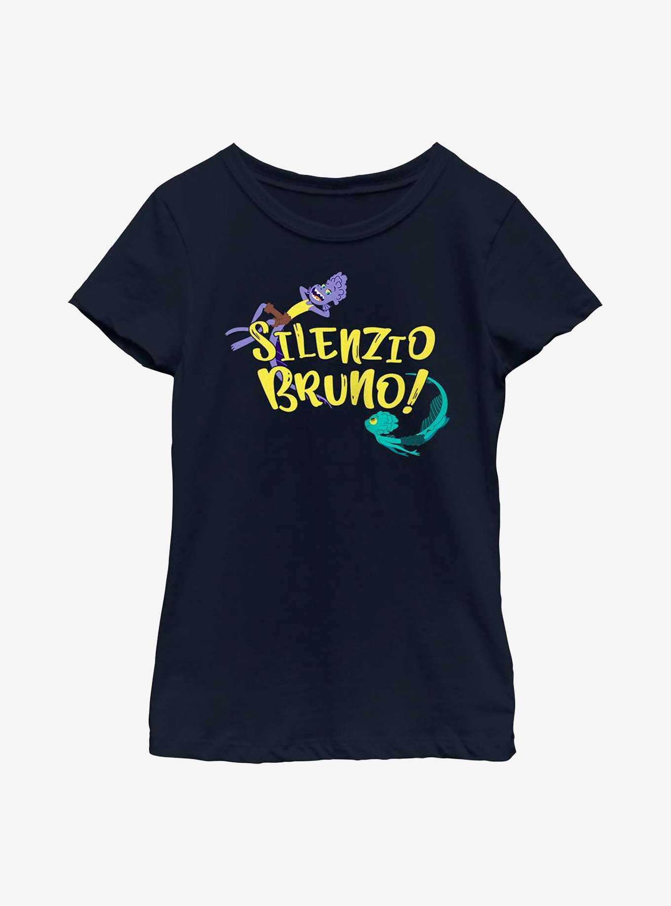 Disney Pixar Luca Silenzio Bruno! Swimming Youth Girls T-Shirt, , hi-res