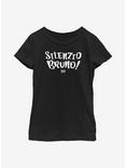 Disney Pixar Silenzio Bruno! Youth Girls T-Shirt, BLACK, hi-res