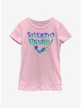 Disney Pixar Silenzio Bruno! Colorful Youth Girls T-Shirt, PINK, hi-res