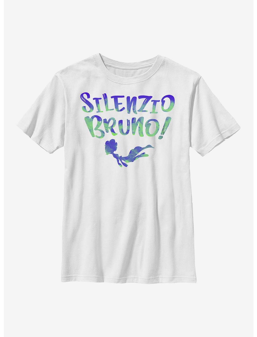 Disney Pixar Silenzio Bruno! Colorful Youth T-Shirt, WHITE, hi-res