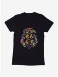 Harry Potter Hogwarts Floral Shield Womens T-Shirt, , hi-res