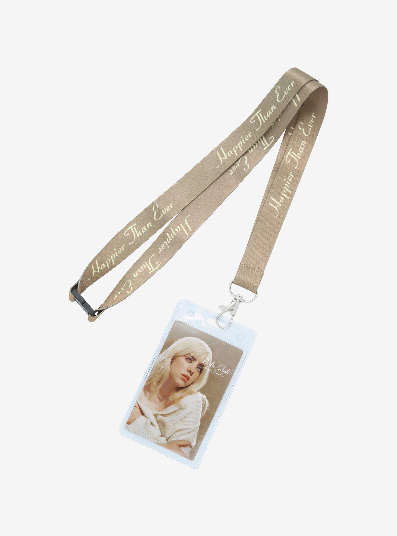 Billie Eilish Happier Than Ever Lanyard, , hi-res