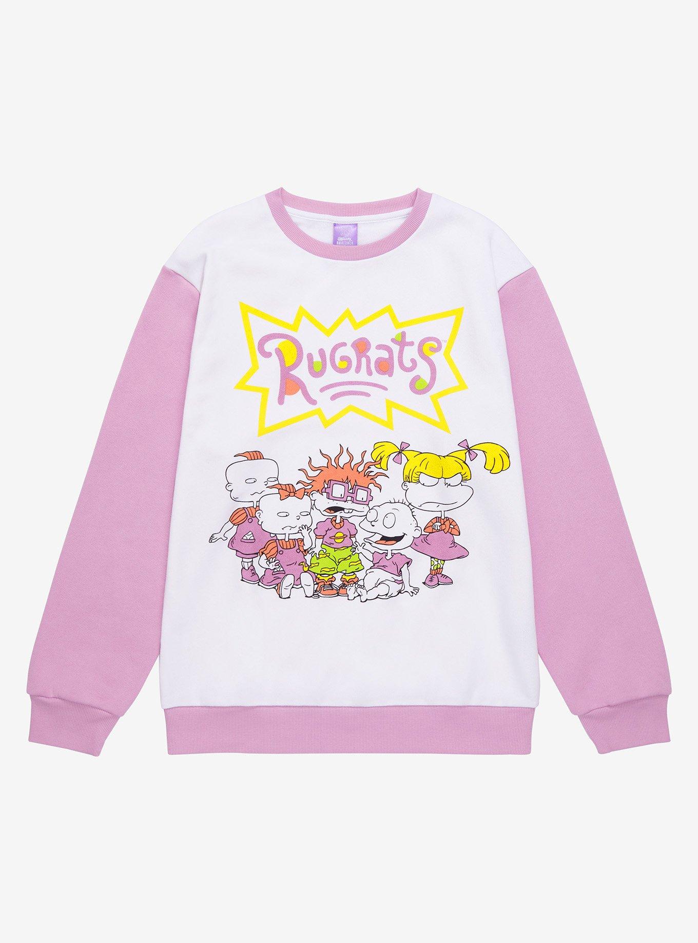 Rugrats Group Portrait Color Block Crewneck BoxLunch