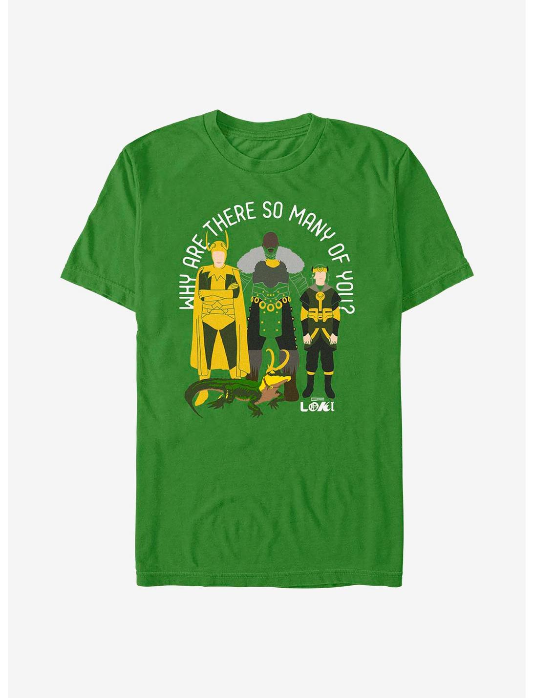 Marvel Loki Why Are There So Many Of You? T-Shirt, , hi-res