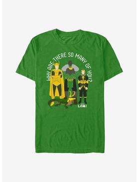 Marvel Loki Why Are There So Many Of You? T-Shirt, KELLY, hi-res