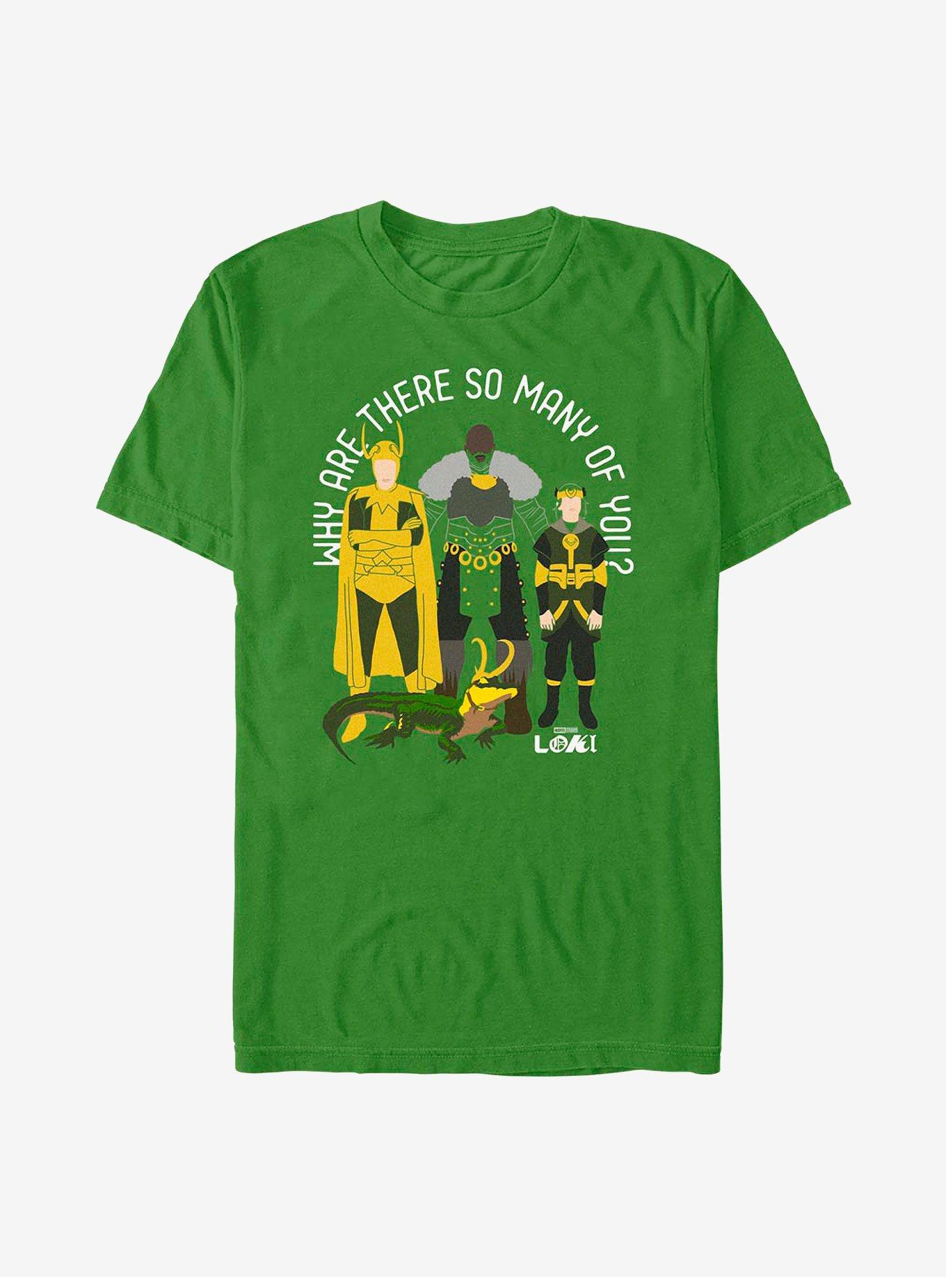 Marvel Loki Why Are There So Many Of You? T-Shirt, , hi-res