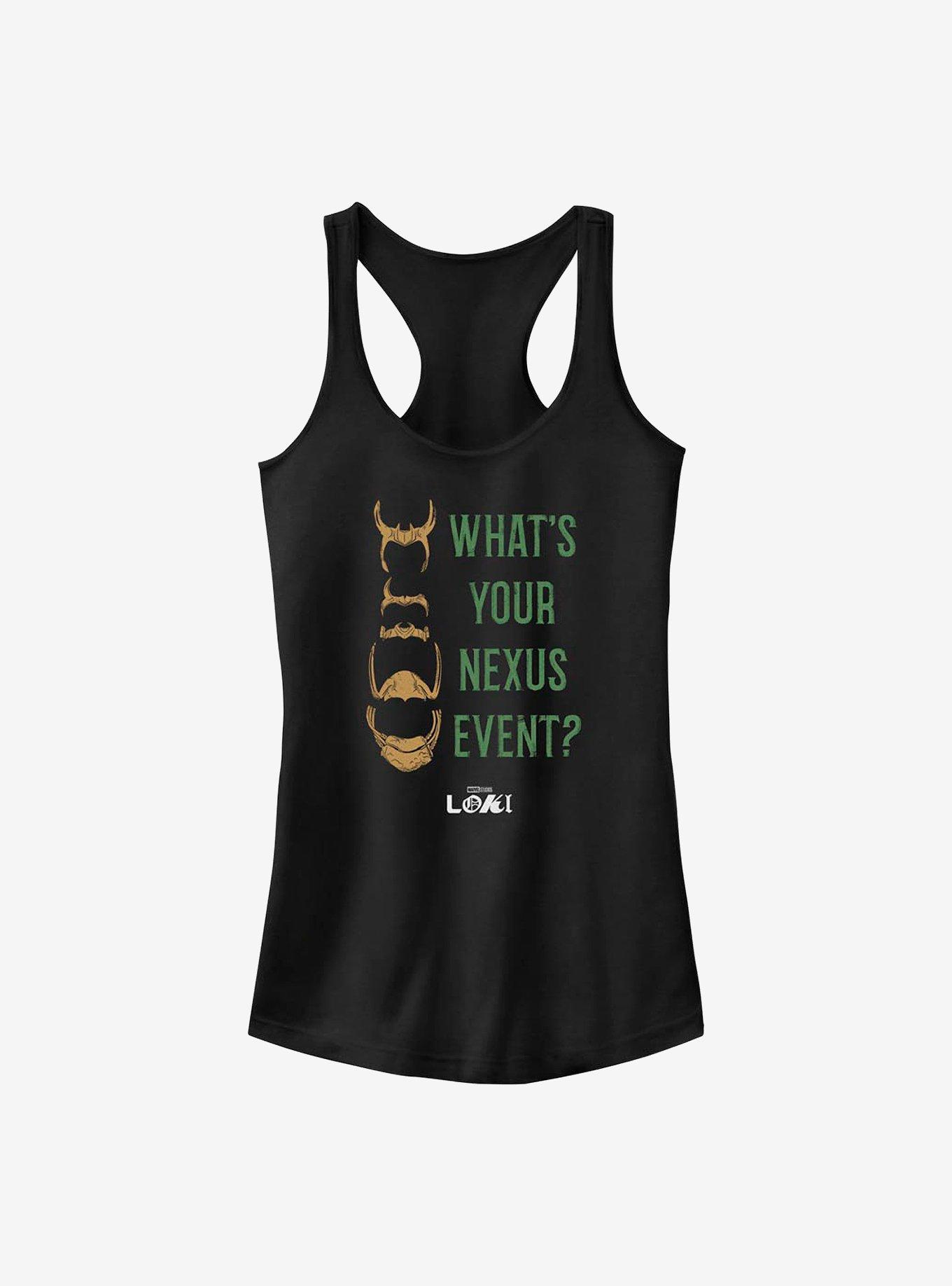 Marvel Loki What's Your Nexus Event? Girls Tank, BLACK, hi-res