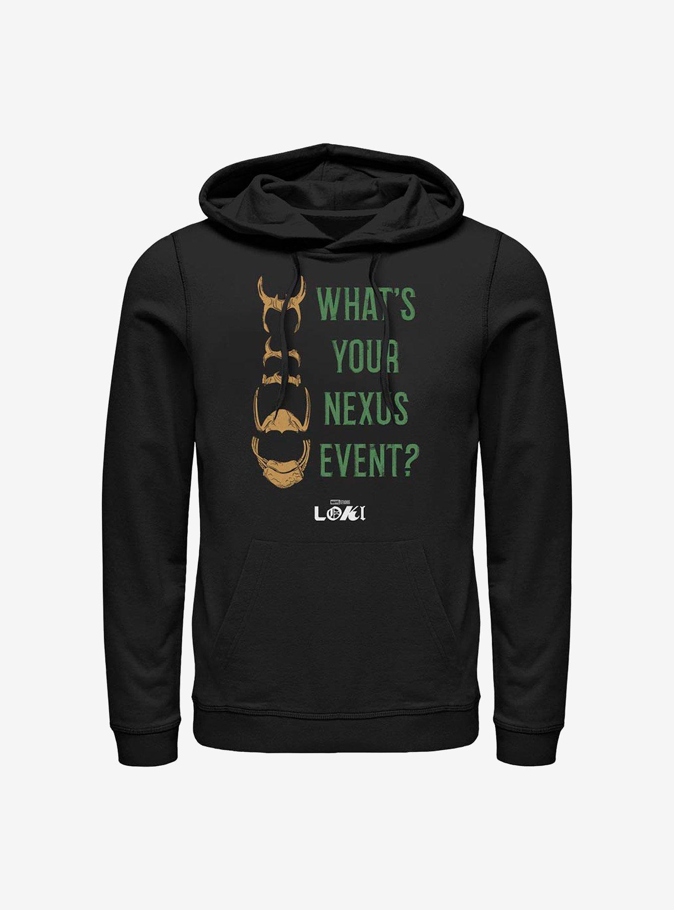 Marvel Loki What's Your Nexus Event? Hoodie, BLACK, hi-res