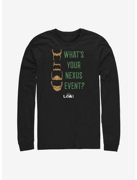 Marvel Loki What's Your Nexus Event? Long-Sleeve T-Shirt, , hi-res