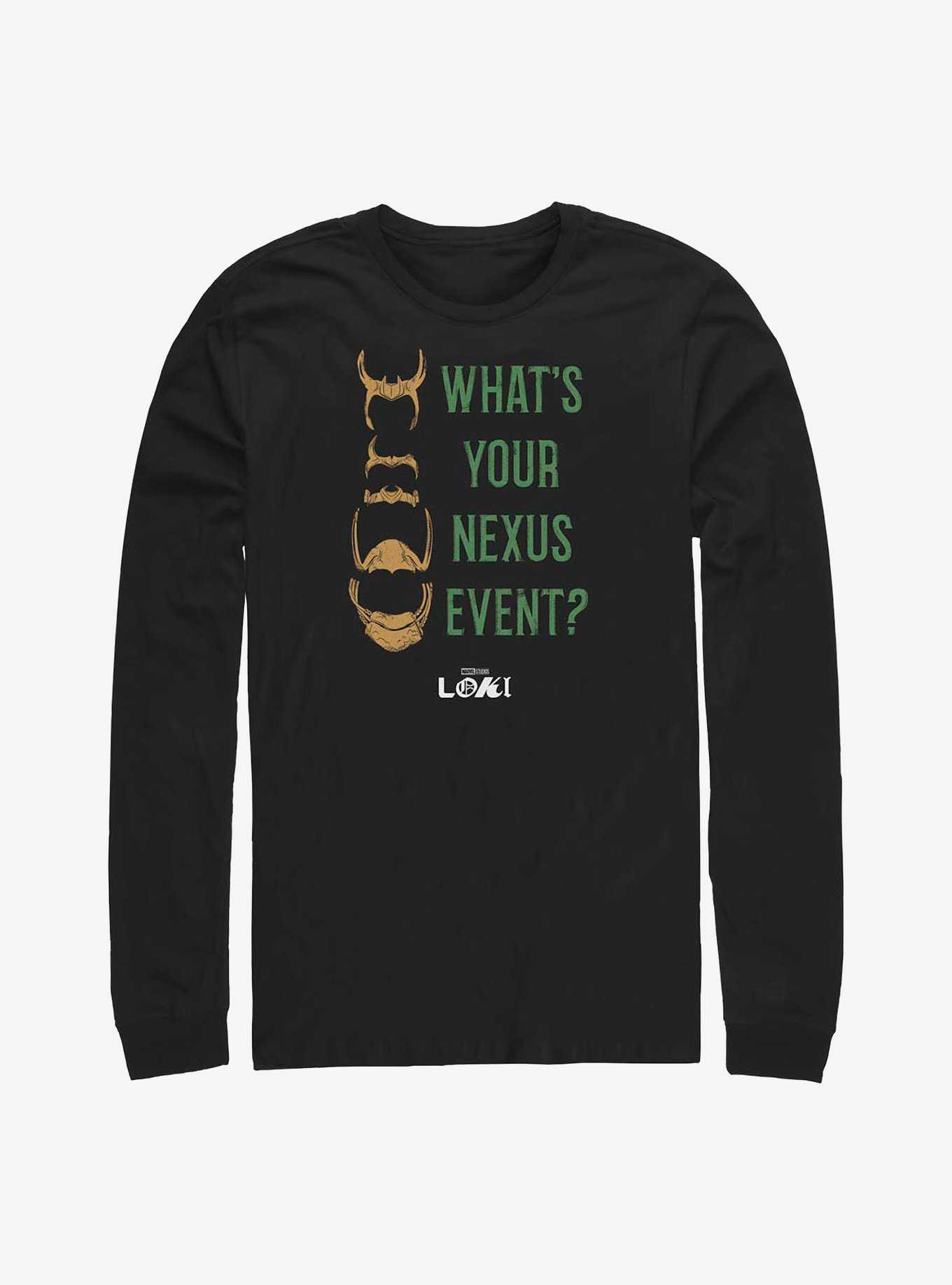Marvel Loki What's Your Nexus Event? Long-Sleeve T-Shirt, , hi-res