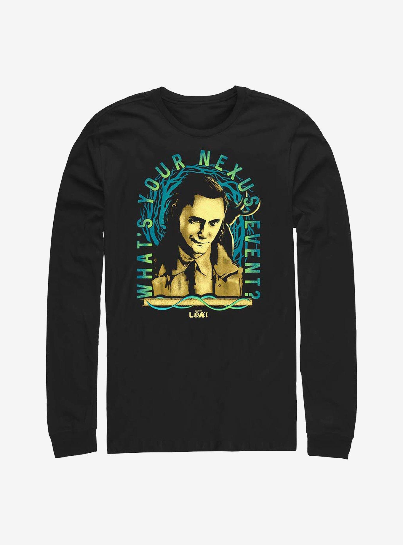 Marvel Loki What's Your Nexus Event? Frame Long-Sleeve T-Shirt, , hi-res