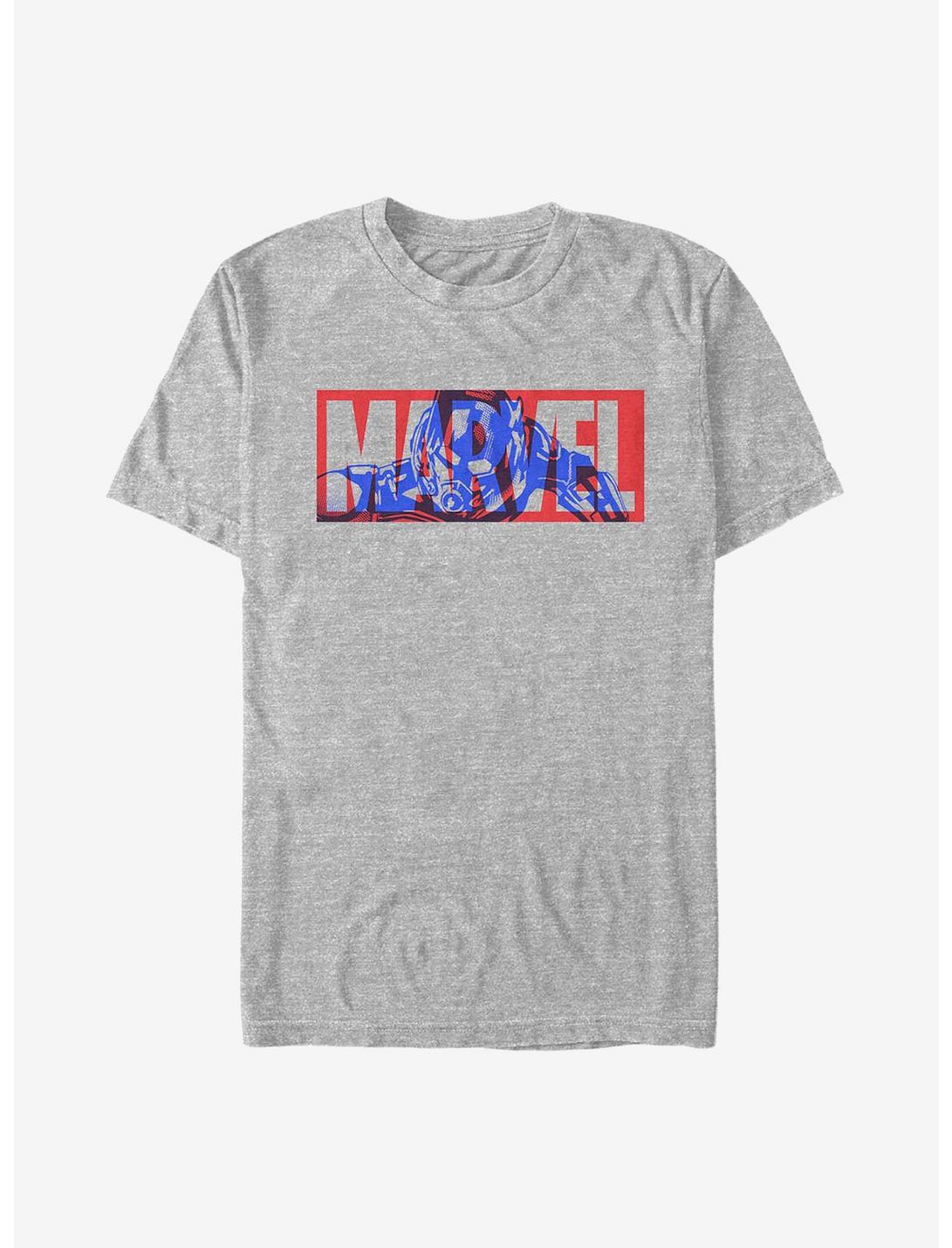 Marvel Ant-Man Lang Logo T-Shirt, ATH HTR, hi-res