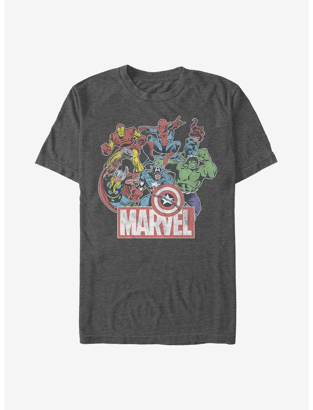 Marvel Avengers Heroes Of Today T-Shirt, CHAR HTR, hi-res