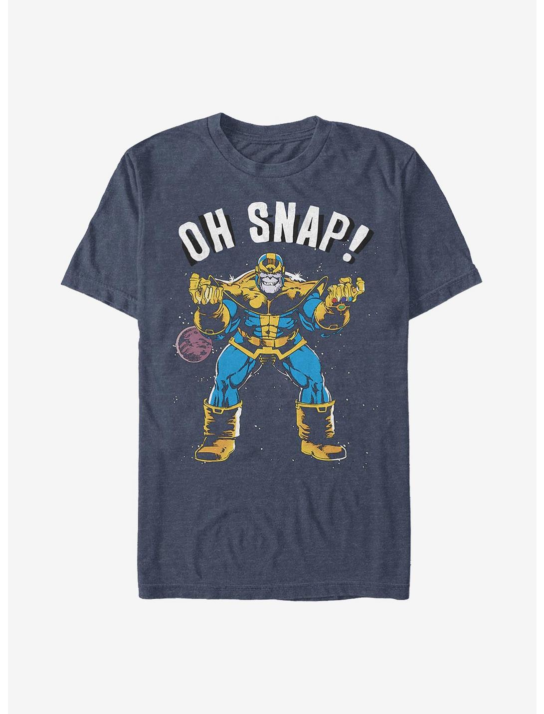 Marvel Avengers Oh Snap T-Shirt, NAVY HTR, hi-res