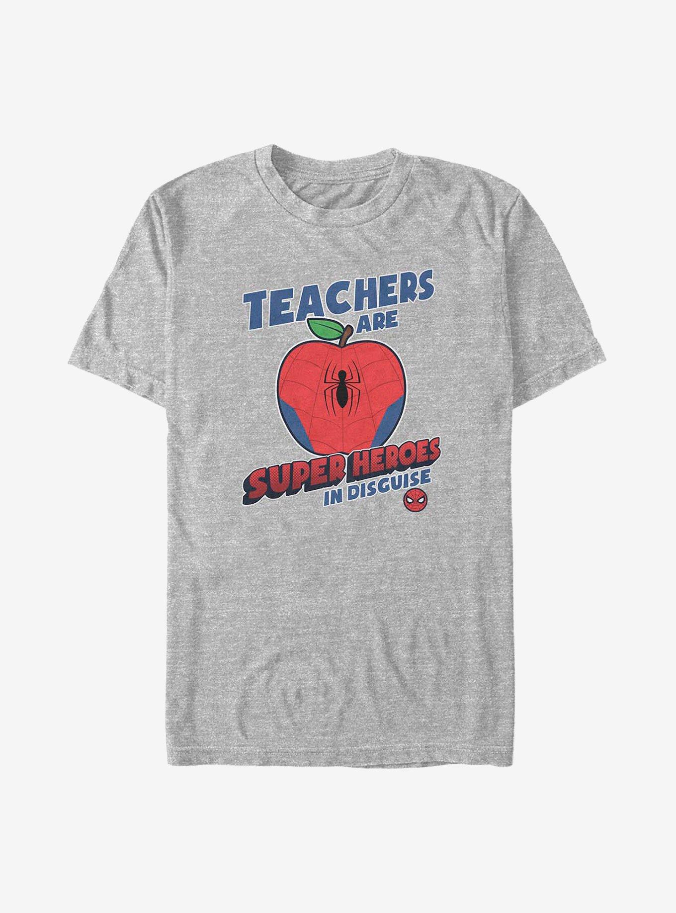 Marvel Avengers Teachers Are Heroes T-Shirt, , hi-res