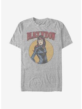 Marvel Black Widow Classic T-Shirt, ATH HTR, hi-res