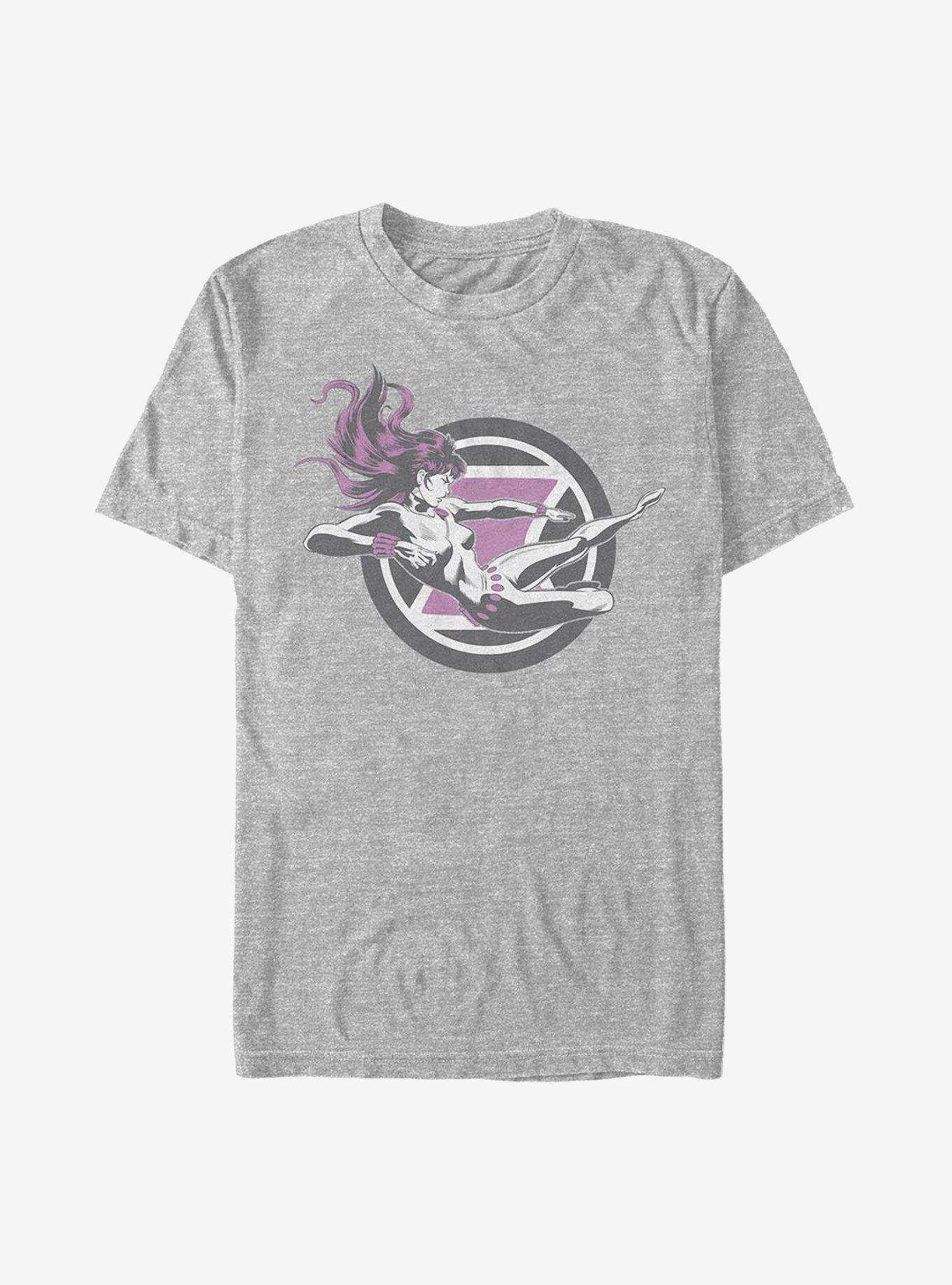 Marvel Black Widow Kicking Butt T-Shirt, , hi-res