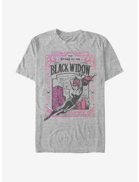 Marvel Black Widow The Sting Of T-Shirt, ATH HTR, hi-res