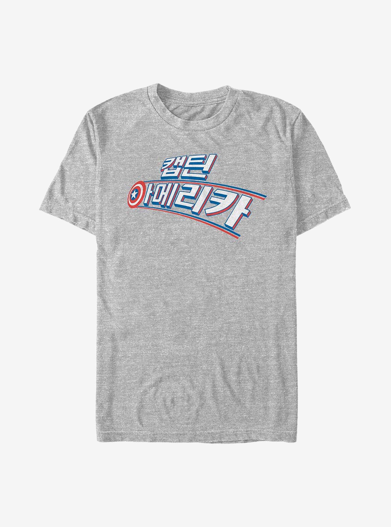 Marvel Captain America Logo T-Shirt, , hi-res