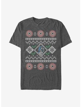 Marvel Captain America Ugly Holiday T-Shirt, , hi-res