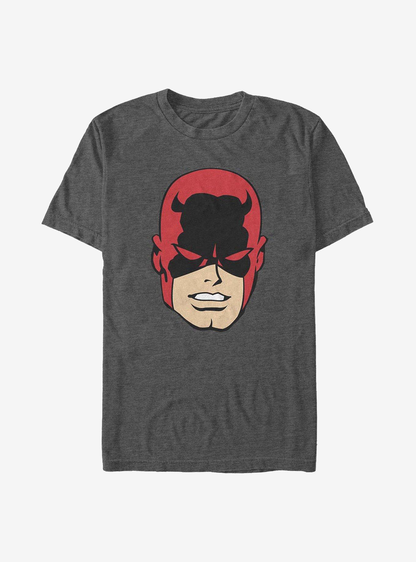 Marvel Daredevil Cartoon Head T-Shirt