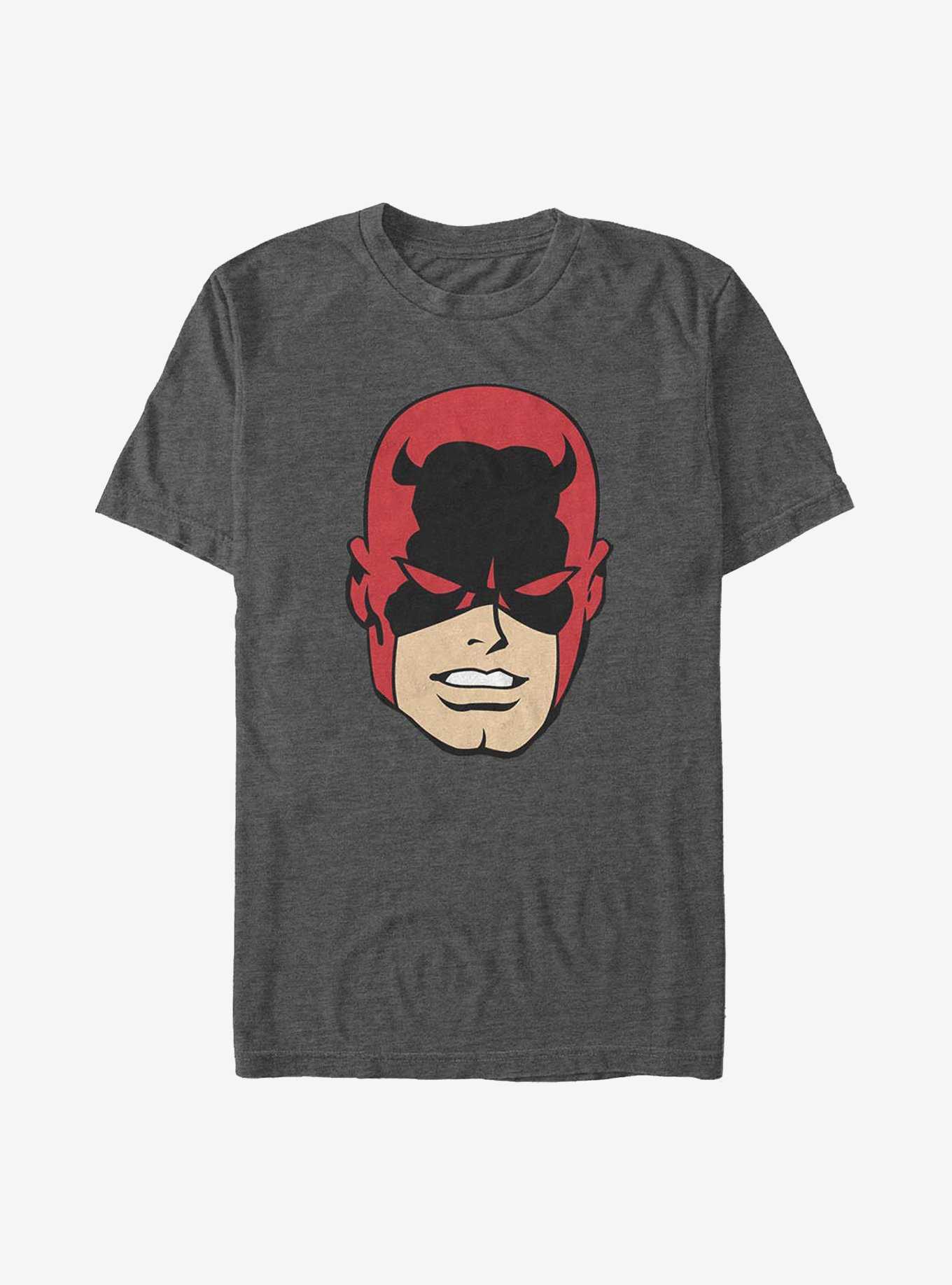 Marvel Daredevil Cartoon Head T-Shirt, , hi-res