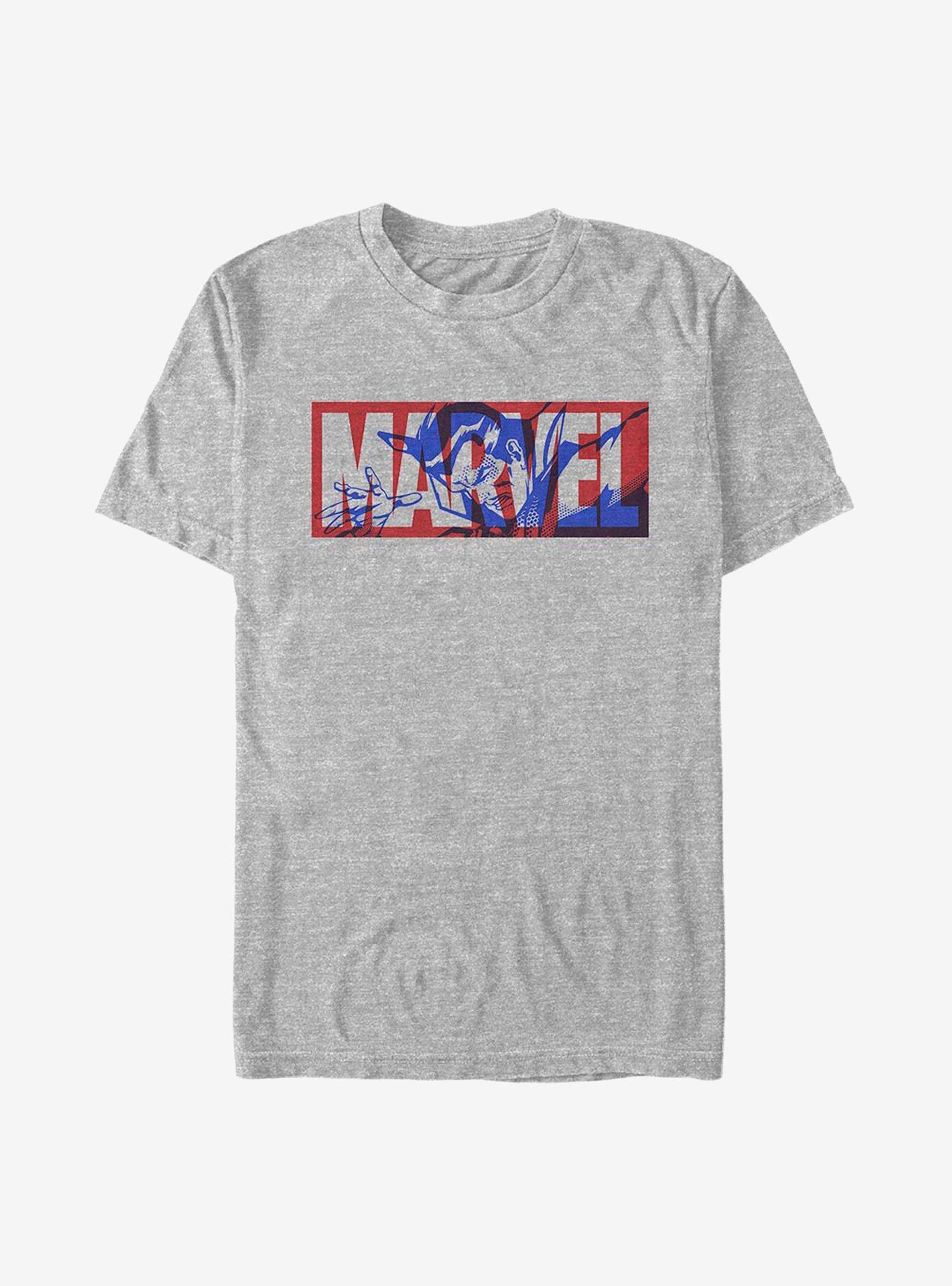 Marvel Doctor Strange Wizard Logo T-Shirt, ATH HTR, hi-res