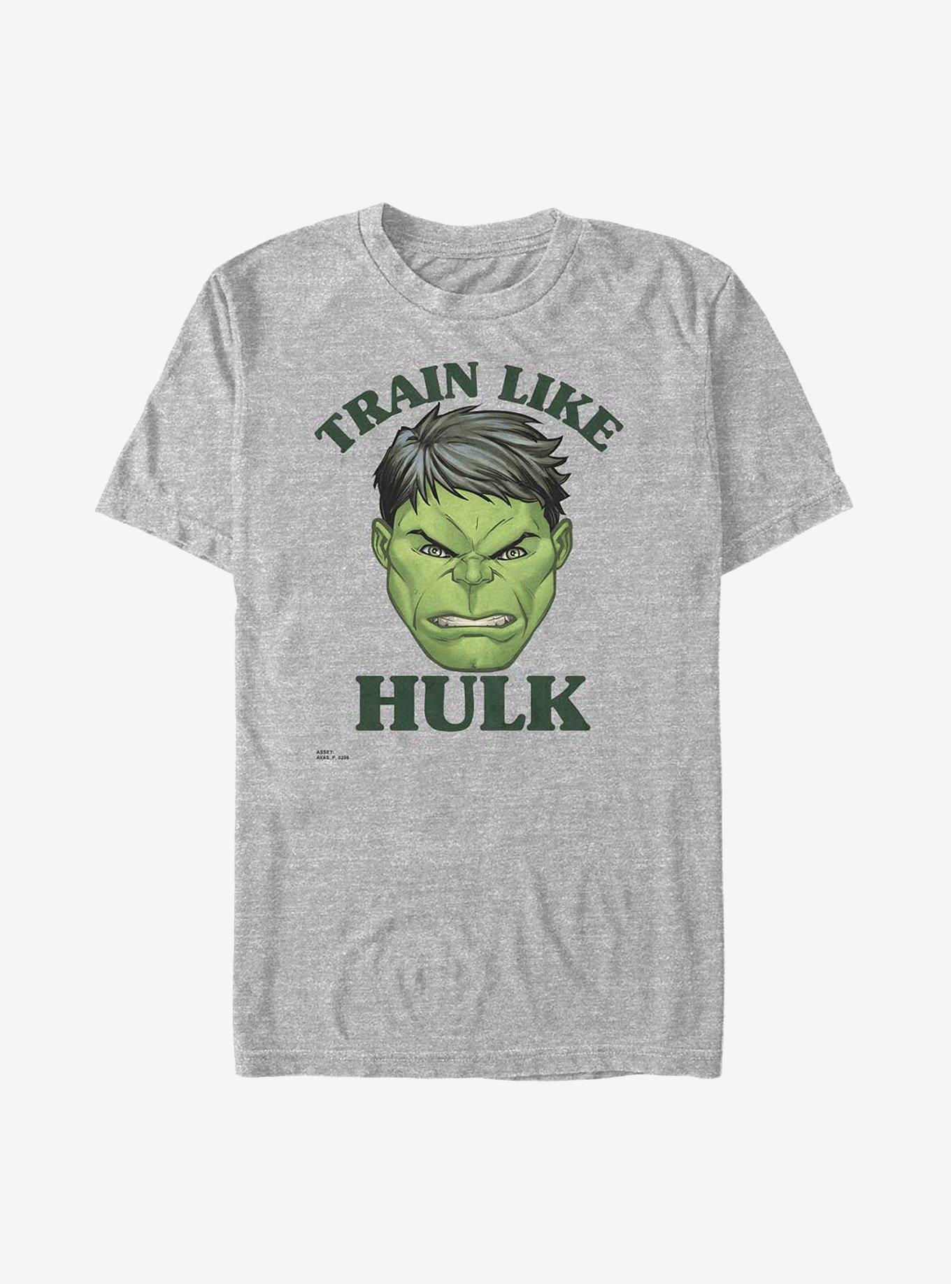 Marvel Hulk Built Hulk T-Shirt, ATH HTR, hi-res