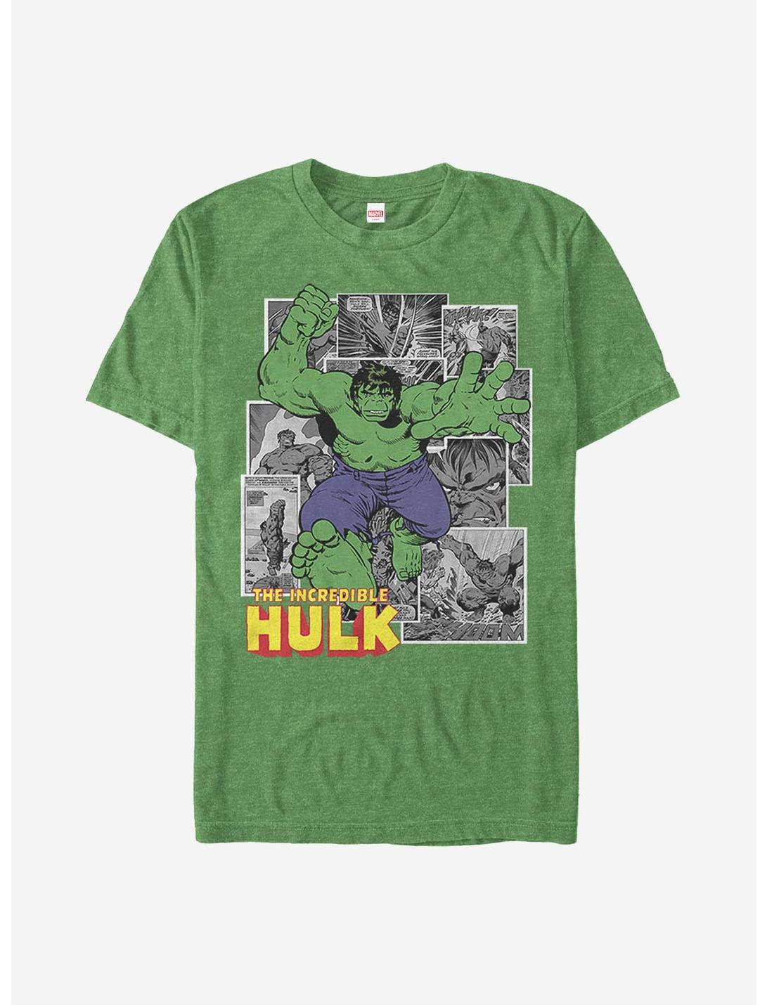Marvel Hulk Comic Hulk T-Shirt, KEL HTR, hi-res