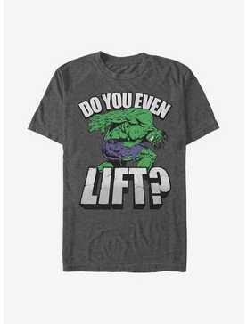 Marvel Hulk Do You Even Lift T-Shirt, CHAR HTR, hi-res