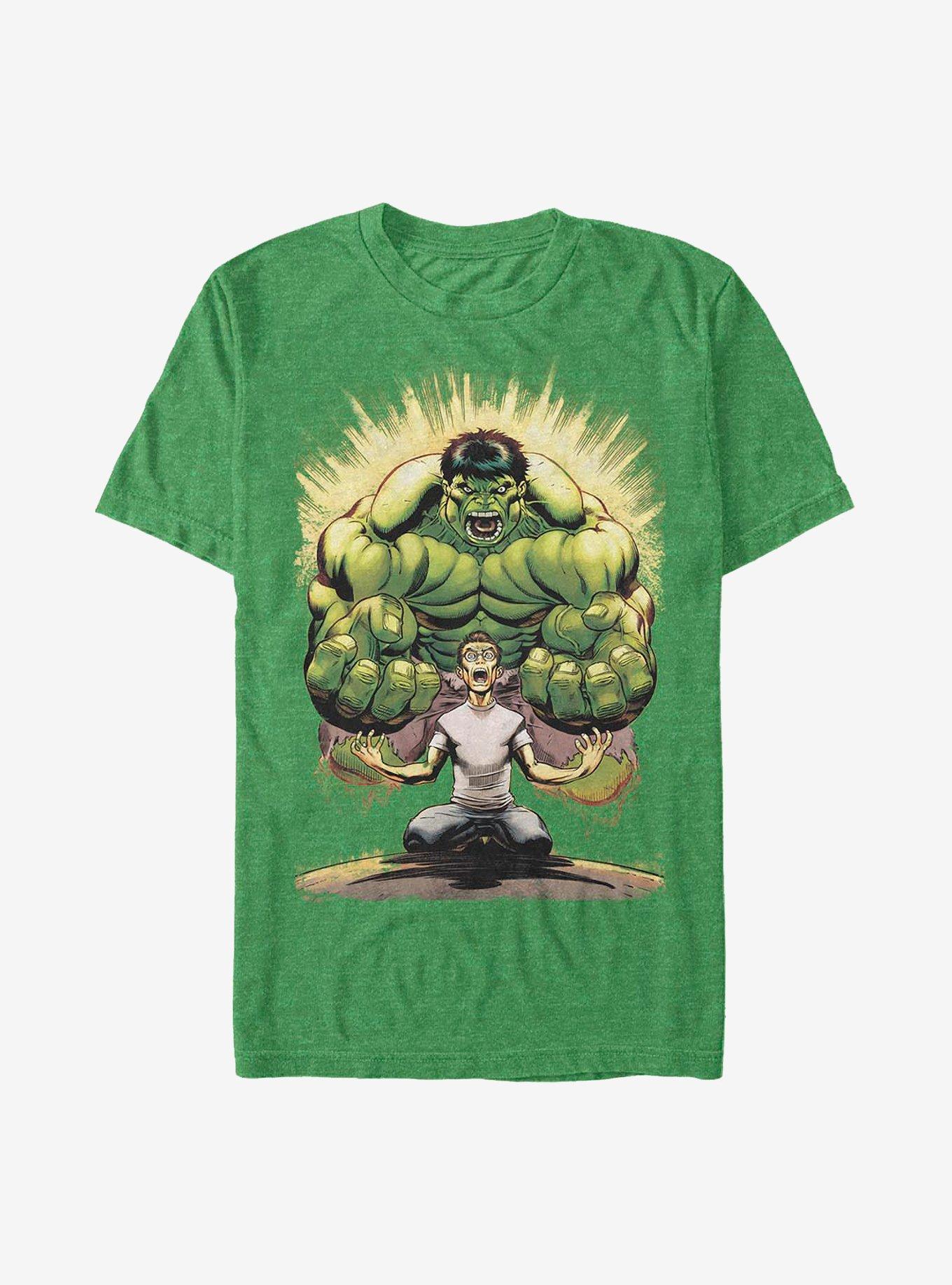Marvel Hulk Shreds T-Shirt, KEL HTR, hi-res