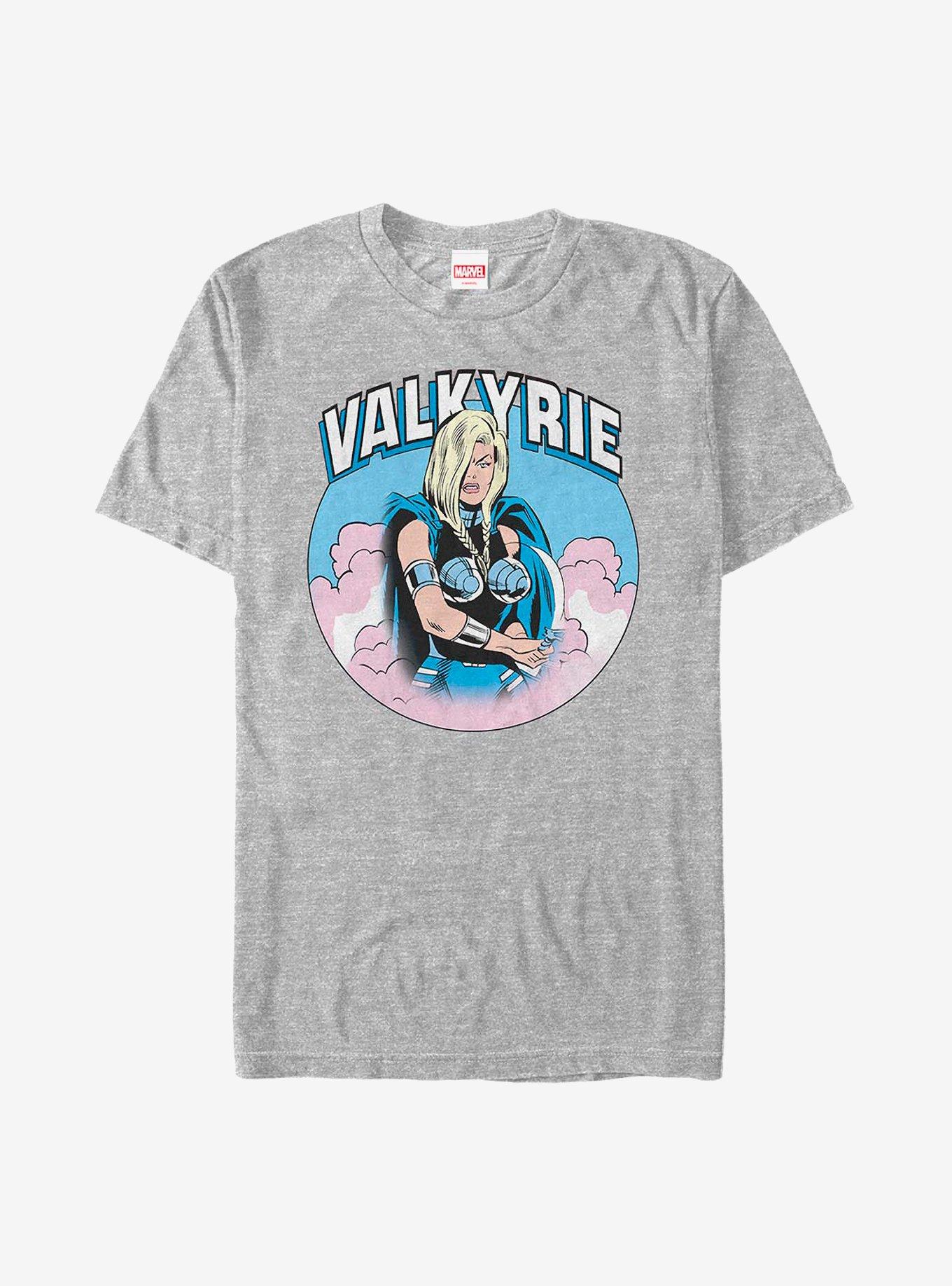 Marvel Valkyrie Clouds T-Shirt, ATH HTR, hi-res