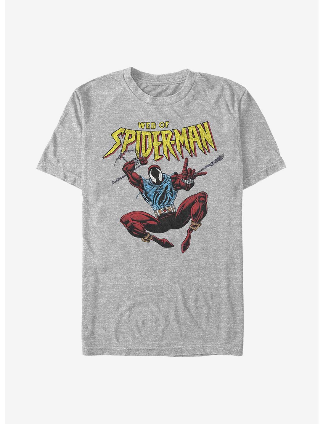 Marvel Spider-Man Web Of T-Shirt, ATH HTR, hi-res