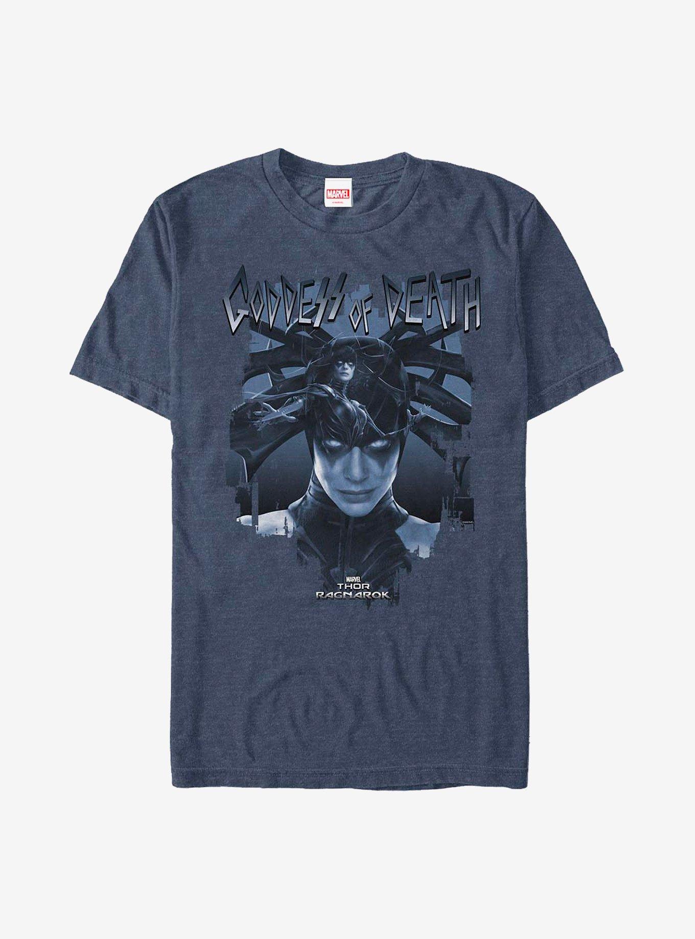 Marvel Thor Goddess Of Death T-Shirt, NAVY HTR, hi-res