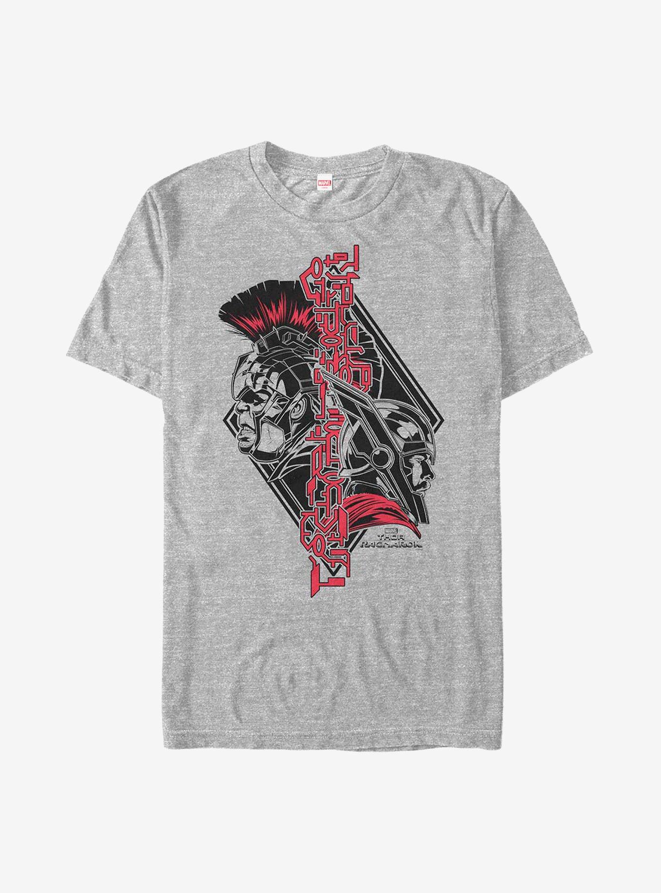 Marvel Thor Hulk Profiles T-Shirt, ATH HTR, hi-res