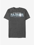 Marvel Thor Mighty Fa-Thor T-Shirt, CHAR HTR, hi-res