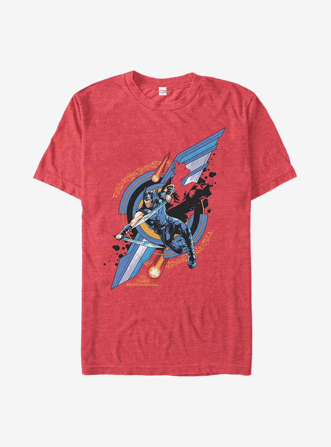 Marvel Thor Red Thor T-Shirt, RED HTR, hi-res