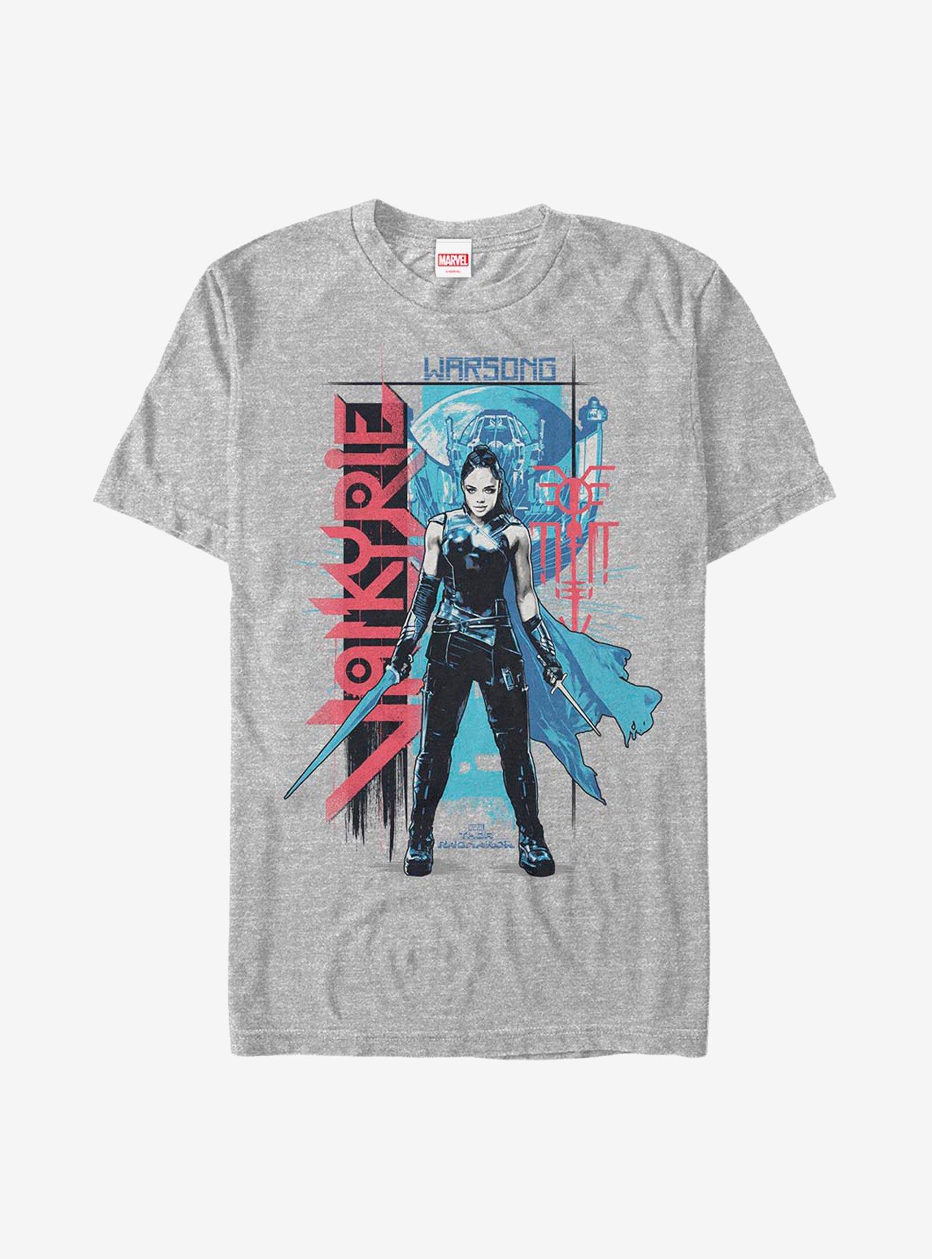 Marvel Thor Valkyrie Slam T-Shirt, ATH HTR, hi-res
