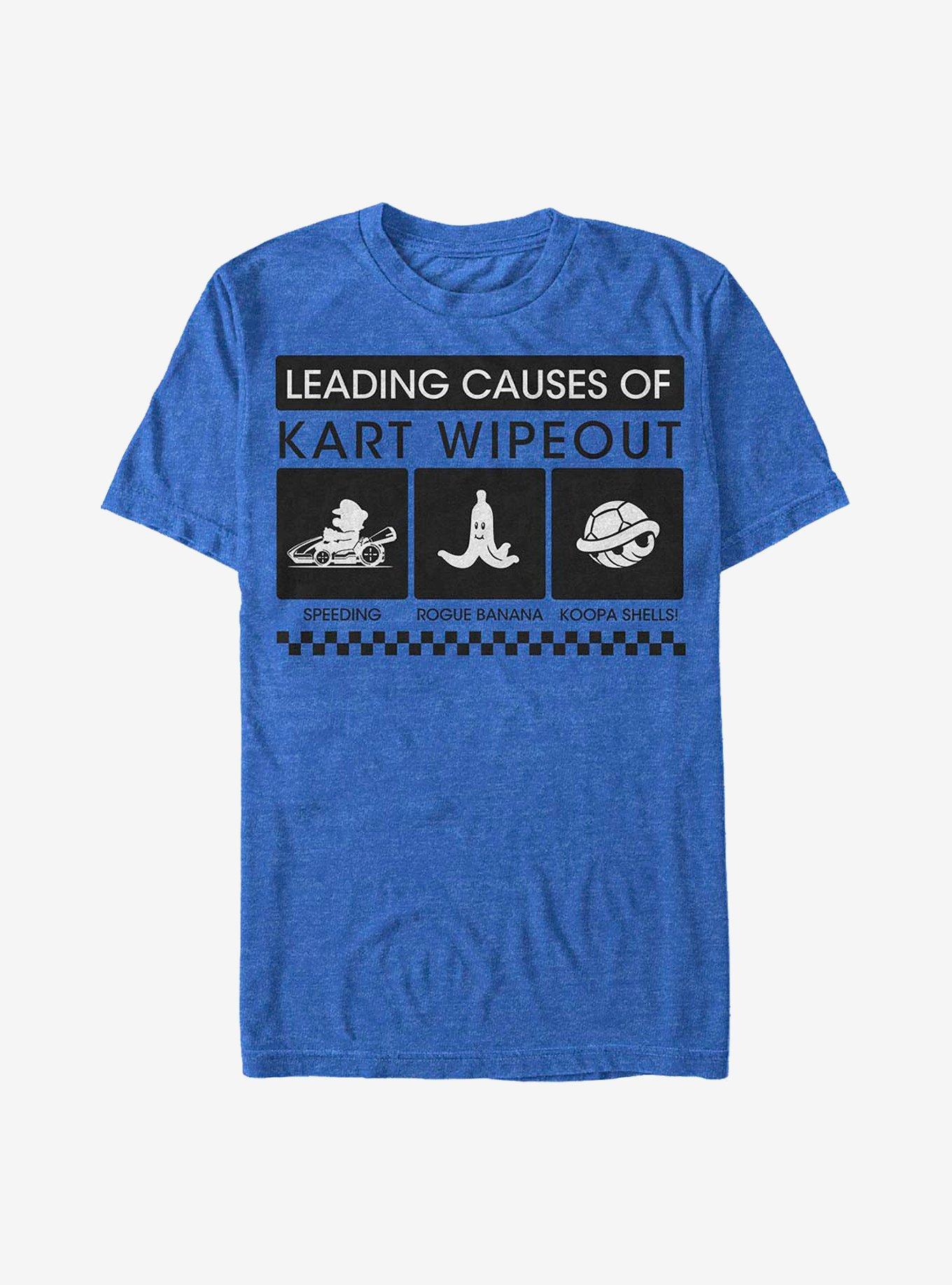 Nintendo Mario Kart Crashes T-Shirt, , hi-res