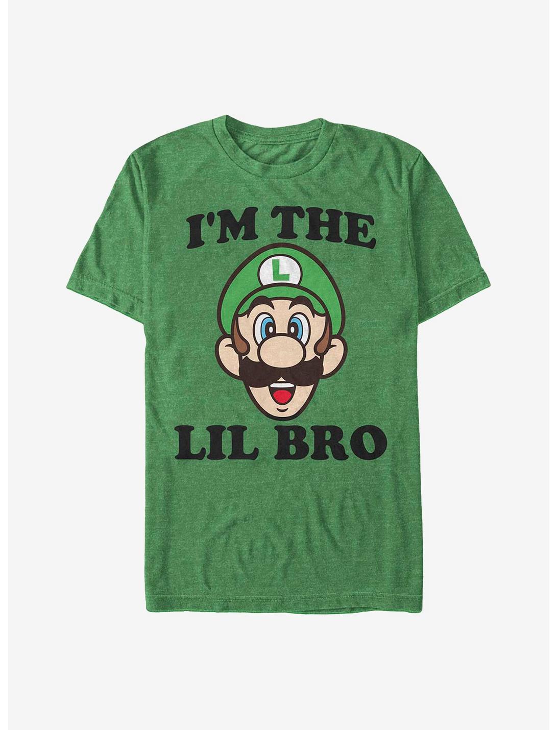 Nintendo Mario Luigi I'm The Lil Bro T-Shirt, KEL HTR, hi-res