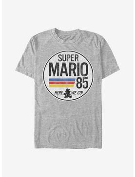 Nintendo Mario Here We Go T-Shirt, ATH HTR, hi-res